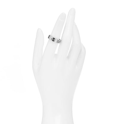 Cartier 18K White Gold 5.5mm LOVE Ring 53 6.25 2 of 5