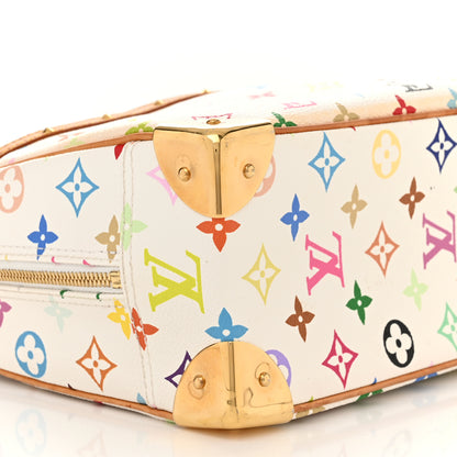 Louis Vuitton LOUIS VUITTON Monogram Multicolor Trouville White 8 of 12