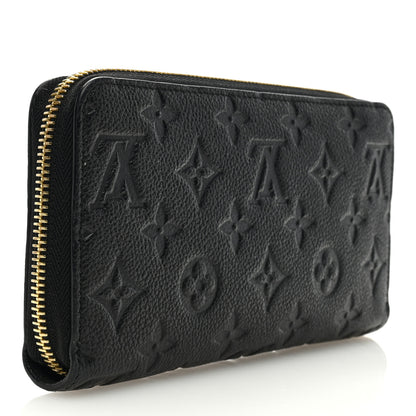 Louis Vuitton Empreinte Zippy Wallet Black 3 of 6
