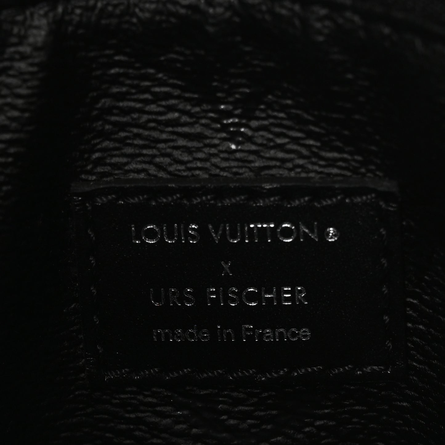 X UF Tufted Monogram Speedy Bandouliere 25 White Black