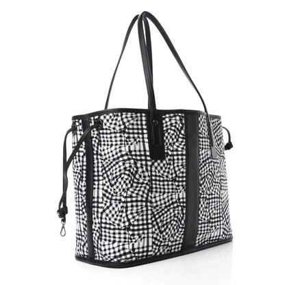 MCM Visetos Large Liz Reversible Shopper Tote Black 11 of 16
