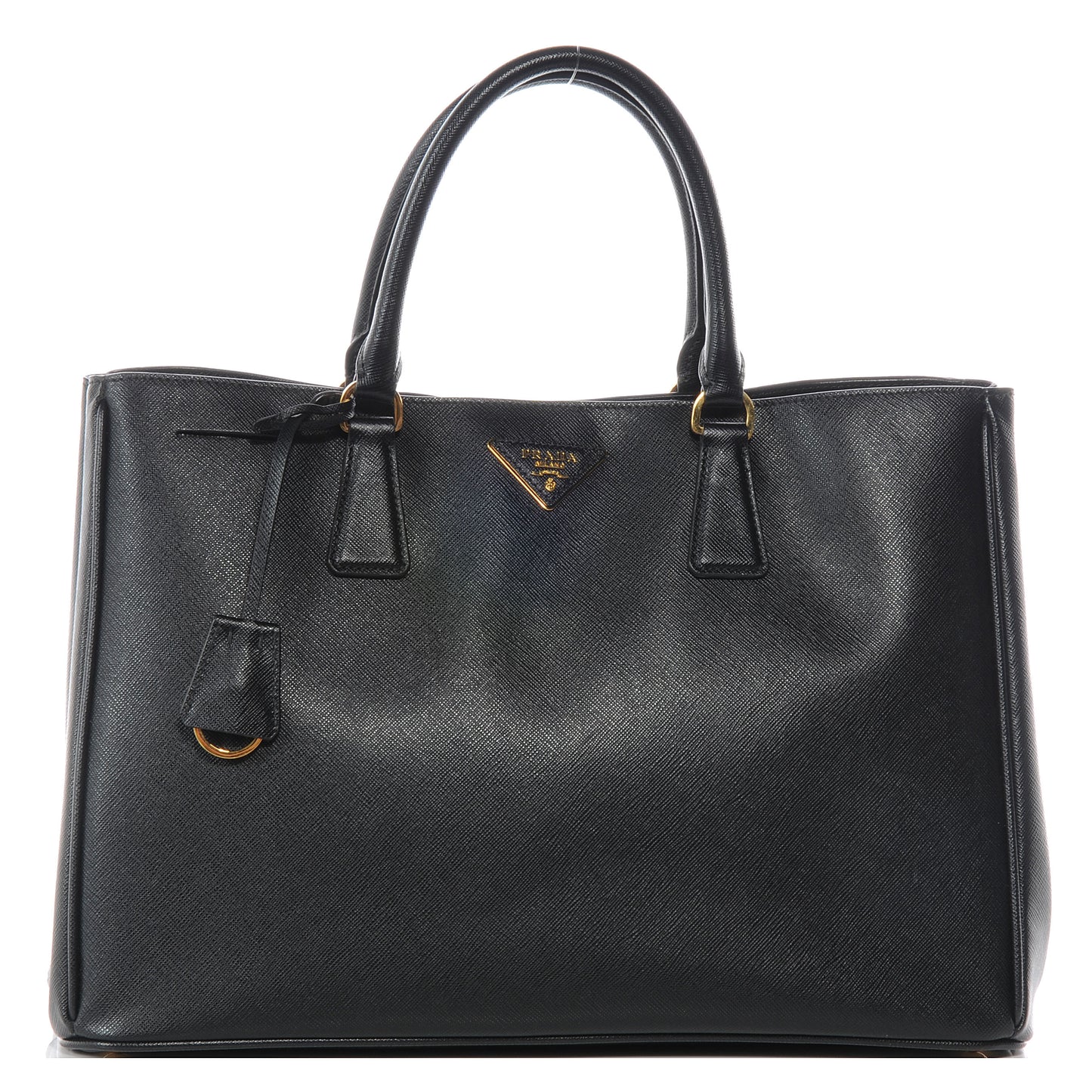 Saffiano Lux Large Tote Nero Black
