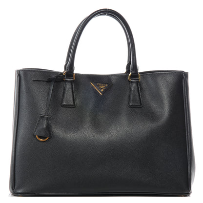 Prada Saffiano Lux Large Tote Nero Black 1 of 9