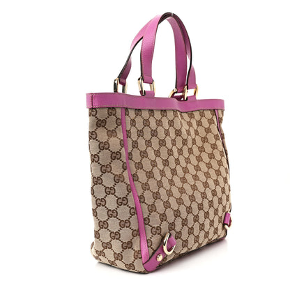 Gucci Monogram Small Abbey Tote Fuchsia 3 of 11
