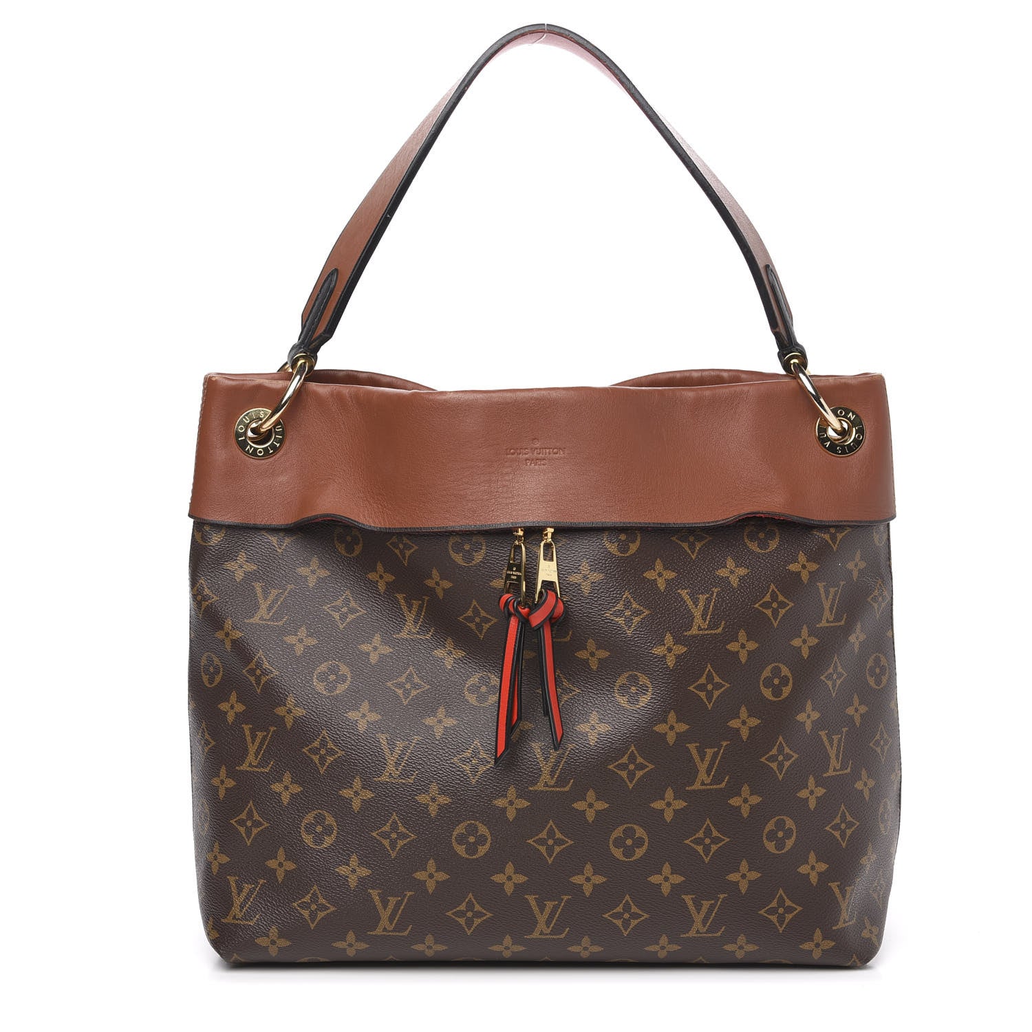 Louis Vuitton Monogram Tuileries Hobo Caramel 1 of 14