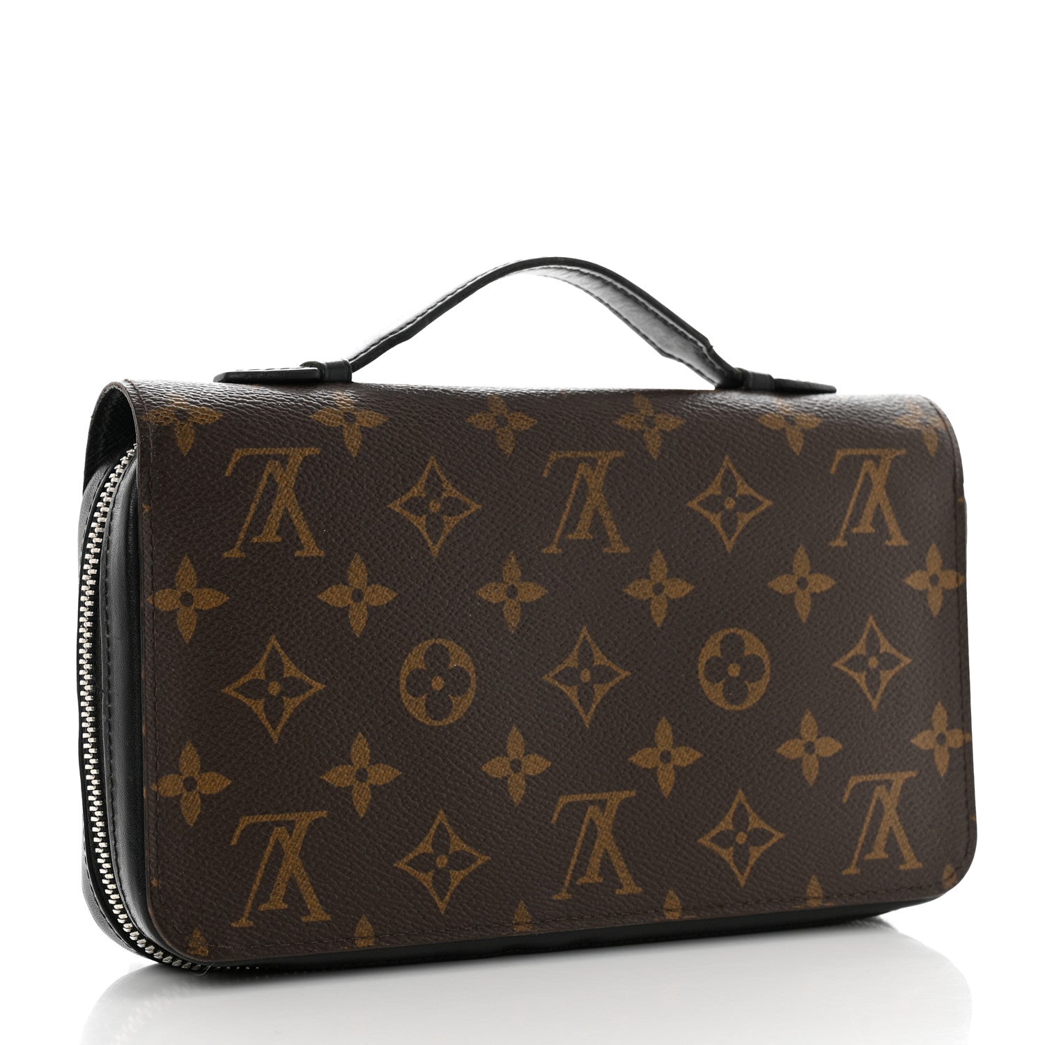 Louis Vuitton Monogram Macassar Zippy XL Wallet 3 of 7