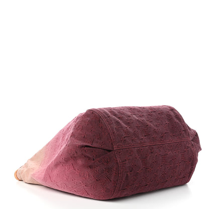 Louis Vuitton Denim Quilted Monogram Sunbeam Rouge Fauviste 4 of 9