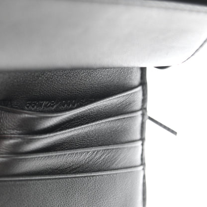 Balenciaga Faux Calfskin Fabric Sneakerhead Crossbody Wallet Black 8 of 11