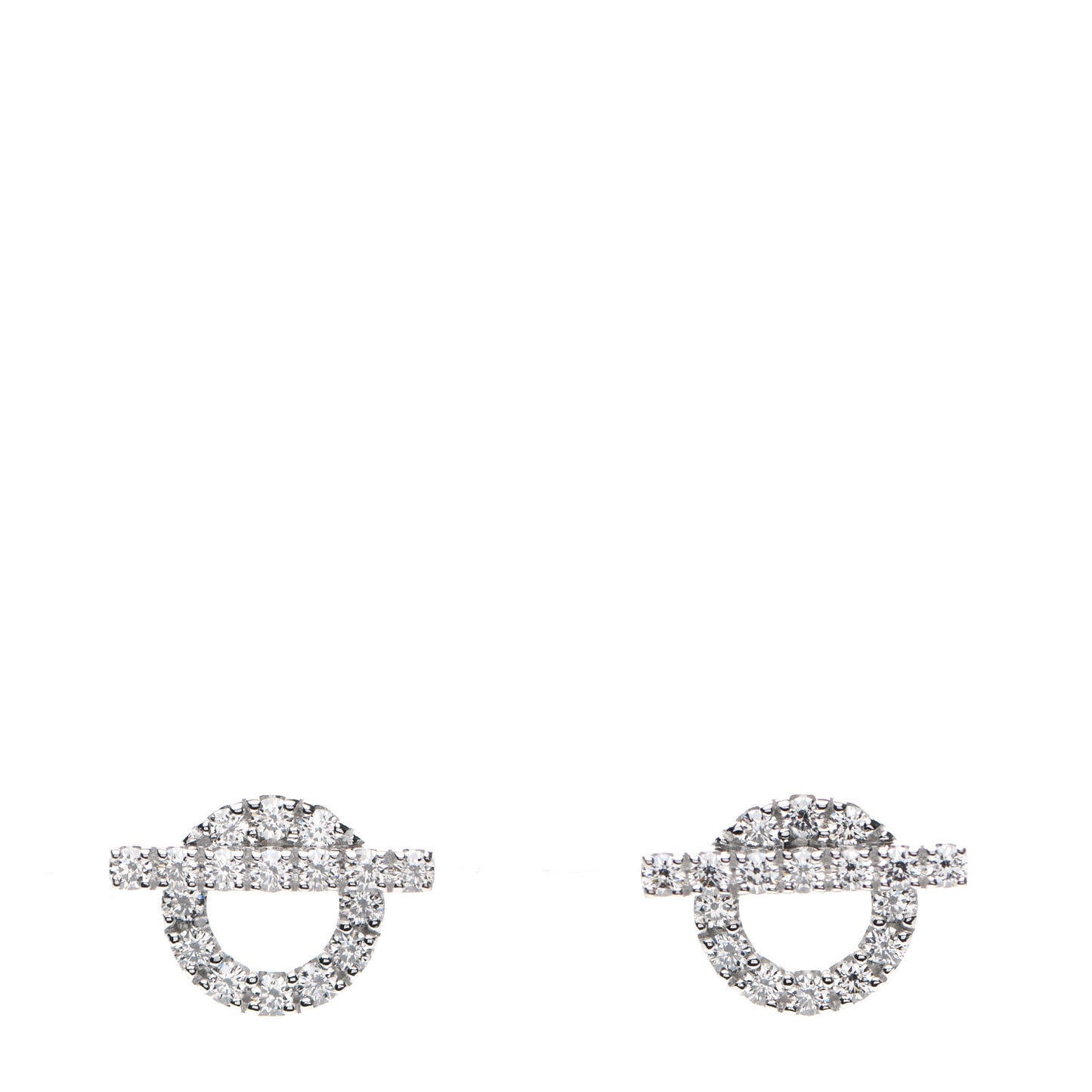18K White Gold Diamond Finesse Earrings