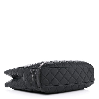 Chanel Caviar Quilted Shopping Tote Black 4 of 17