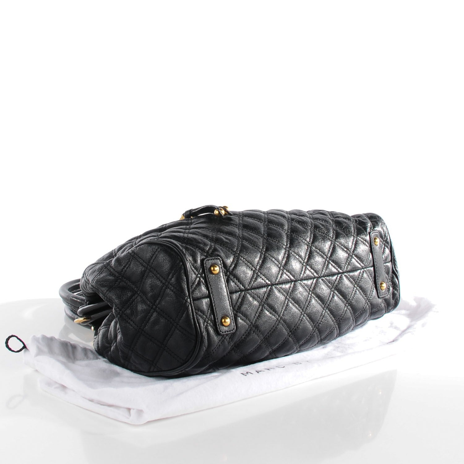 Marc Jacobs Calfskin Quilted Stam Black 4 of 9