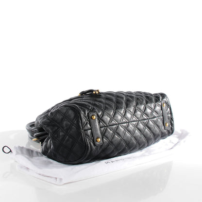 Marc Jacobs Calfskin Quilted Stam Black 4 of 9