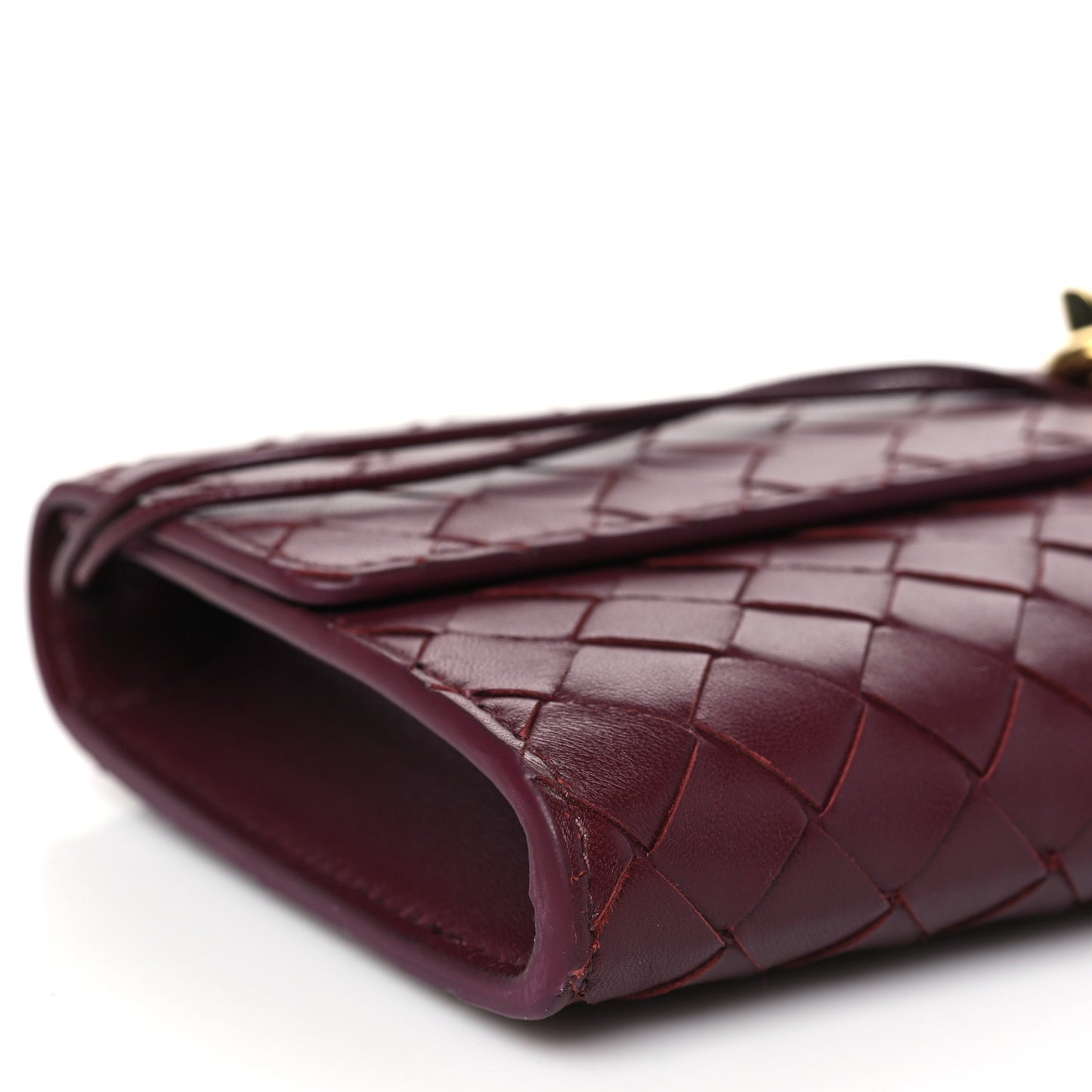 Nappa Intrecciato Long Andiamo Top Handle Barolo