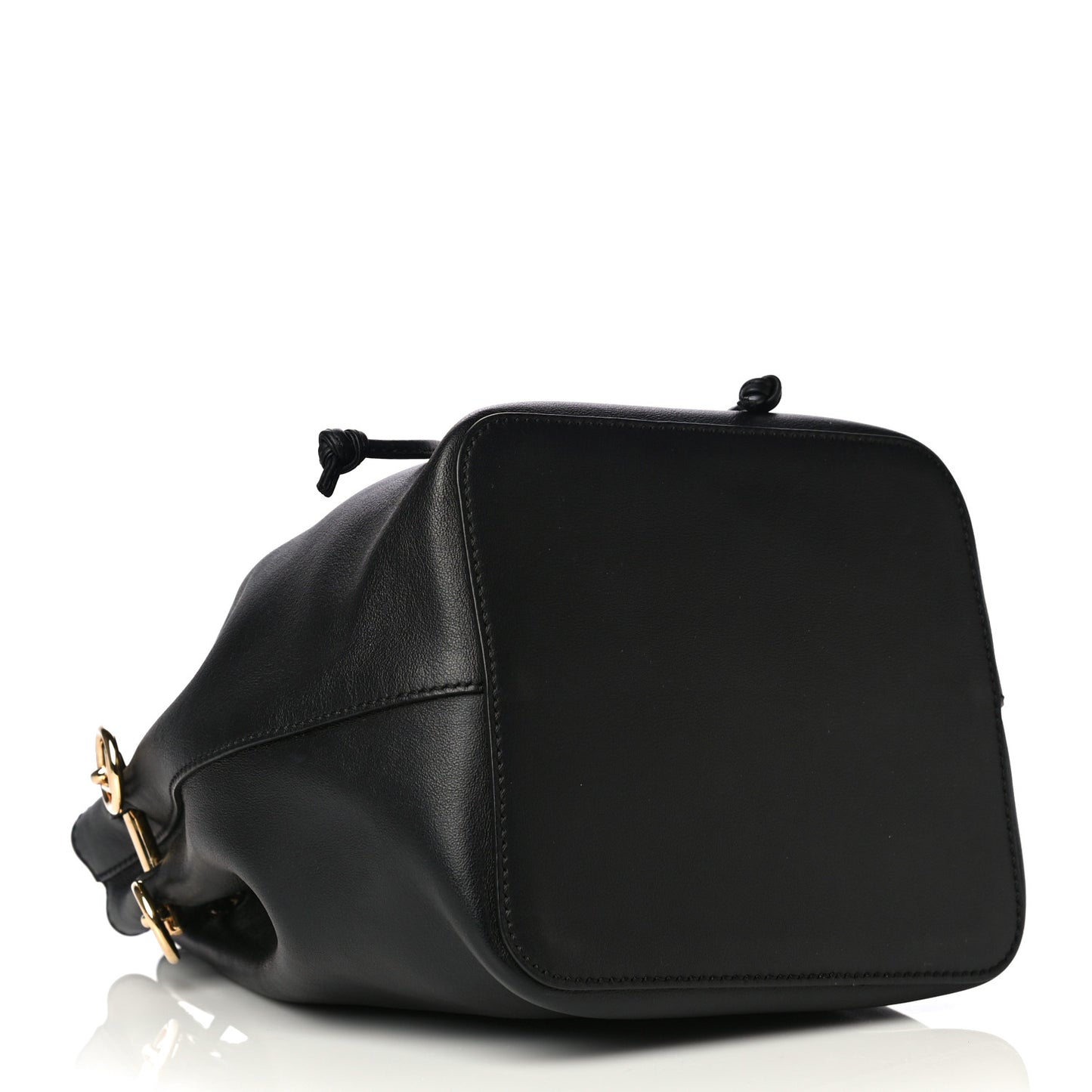 Vitello Grace Matte F is Fendi Grande Mon Tresor Bucket Bag Black