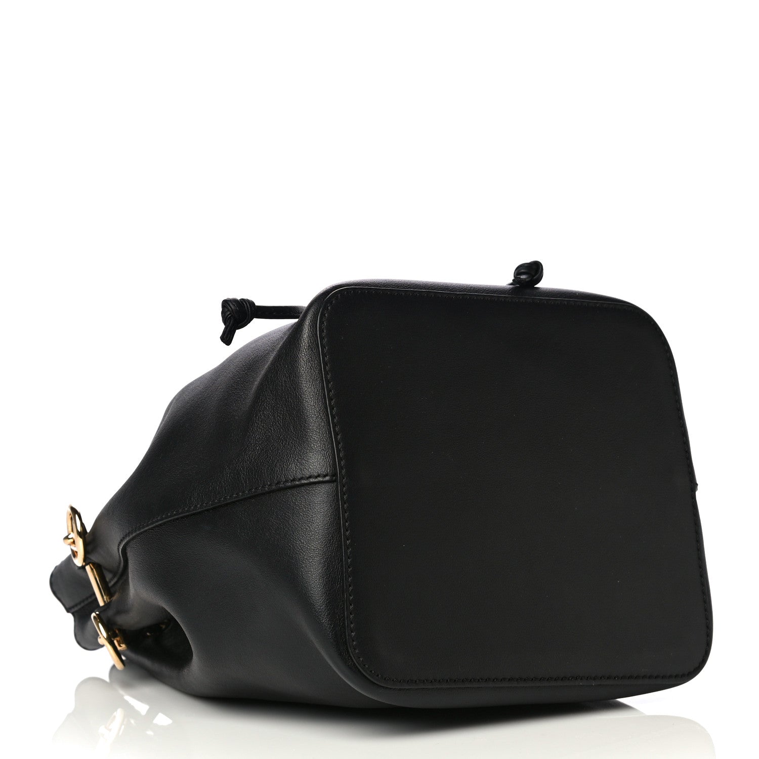 Fendi Vitello Grace Matte F is Fendi Grande Mon Tresor Bucket Bag Black 7 of 10