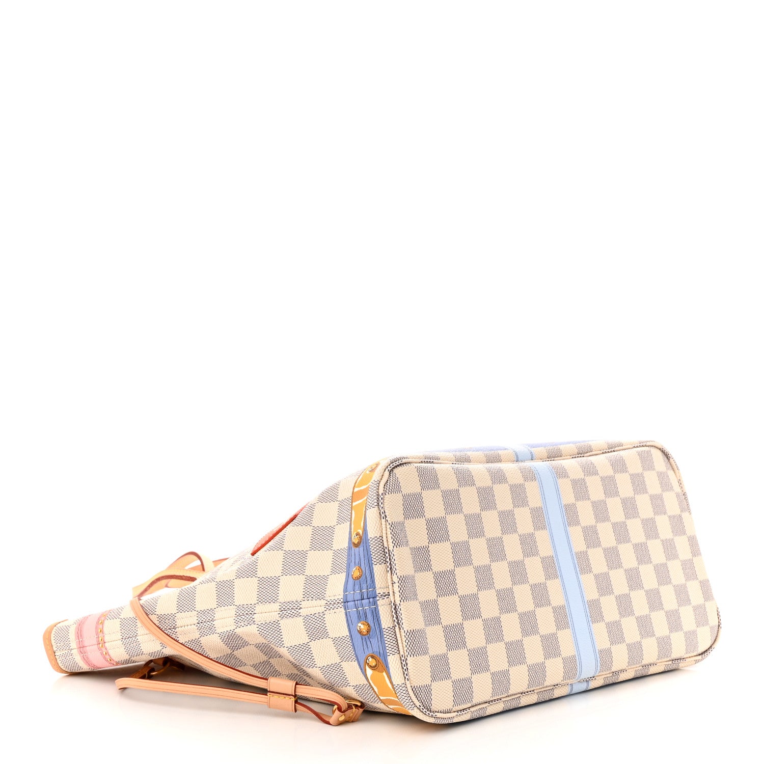 Louis Vuitton Damier Azur Summer Trunks Neo Neverfull MM 5 of 10