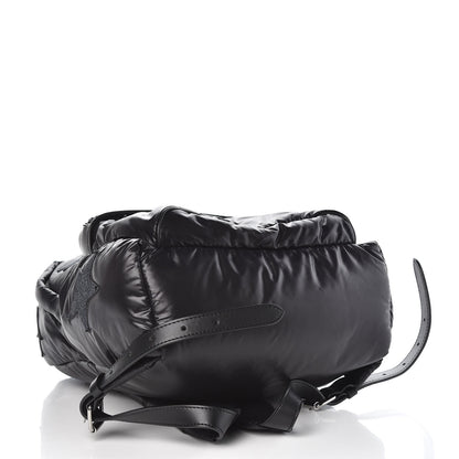 Stella McCartney Polyamide Falabella Go Glitter Stars Backpack Black 4 of 7