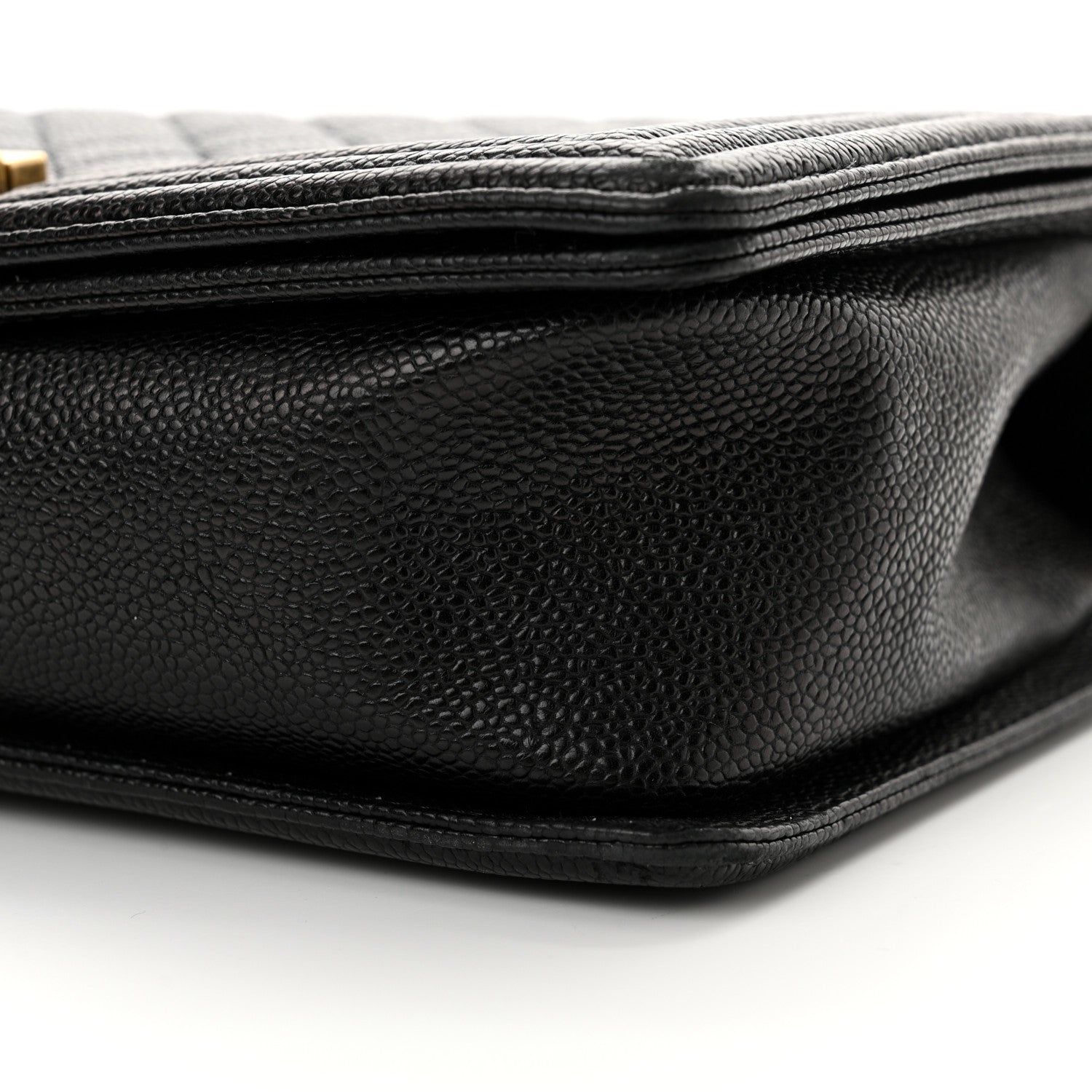 Chanel Caviar Quilted New Medium Boy Flap Black 9 of 13