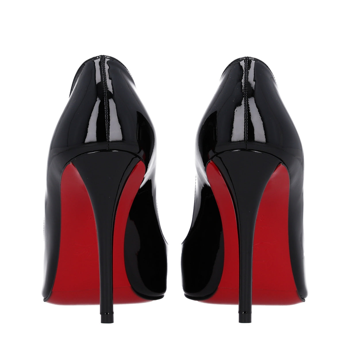 Christian Louboutin Patent Miss Z 100 Pumps 37.5 Black 6 of 9