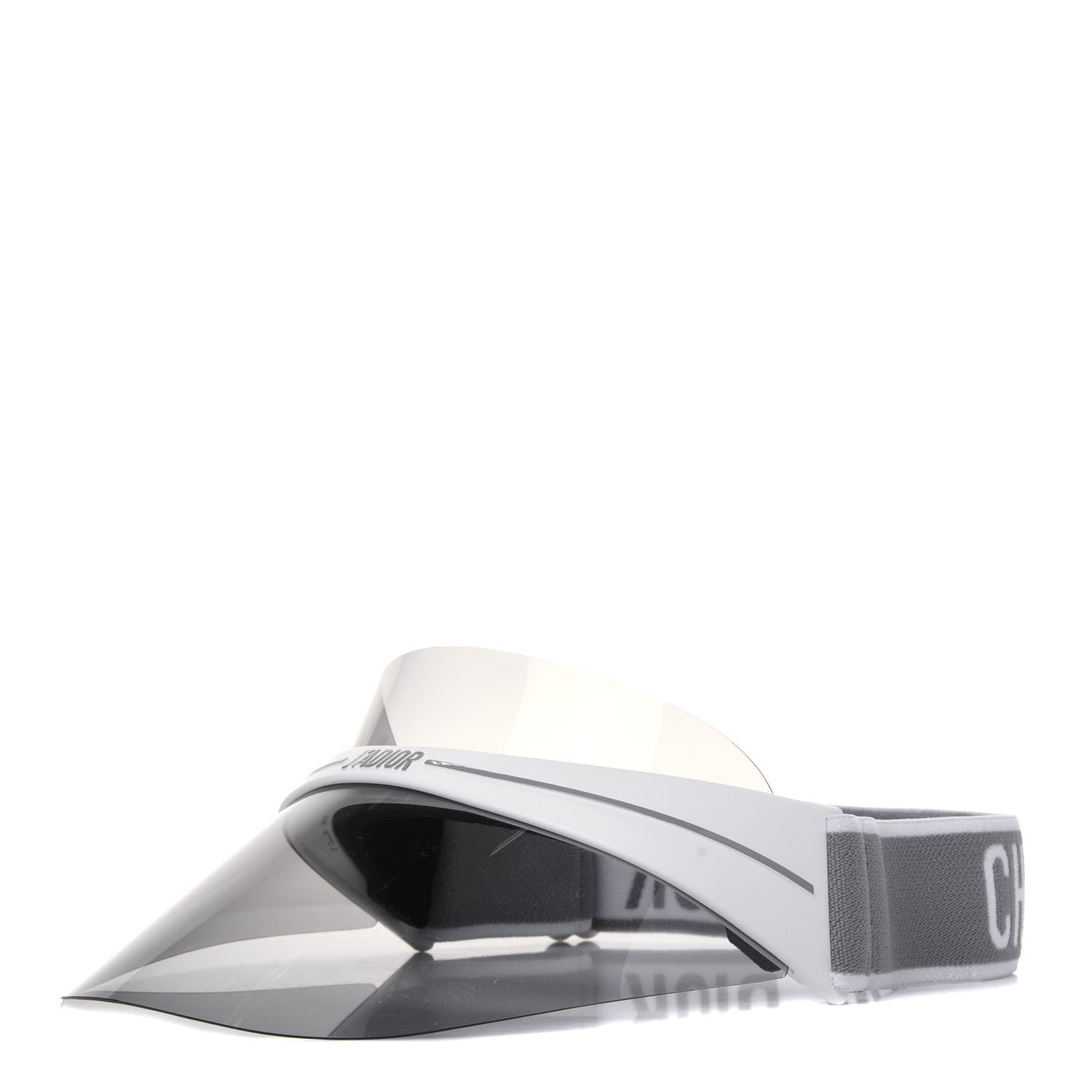 Christian Dior Mirrored DiorClub1 Sun Visor Grey 1 of 12