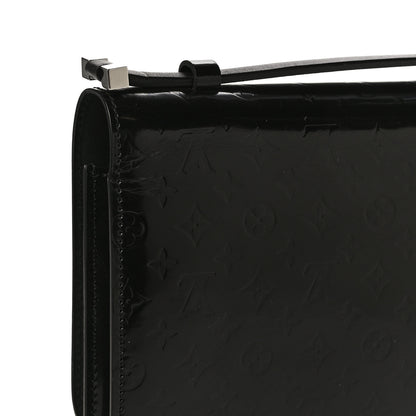 Louis Vuitton Monogram Glace Anouchka Pochette GM Black 16 of 16