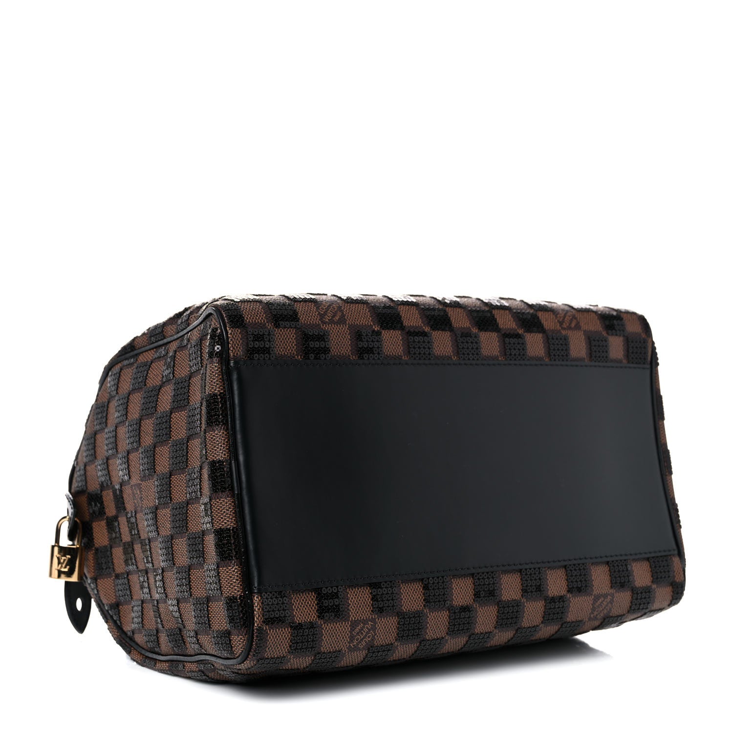 Louis Vuitton Damier Paillettes Speedy 30 Black 4 of 8