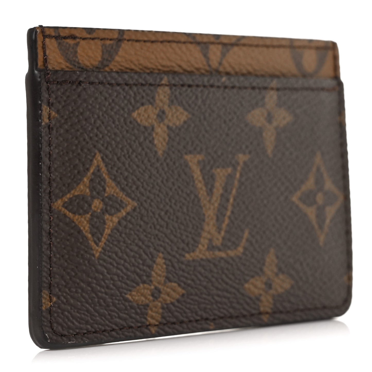 Reverse Monogram Card Holder