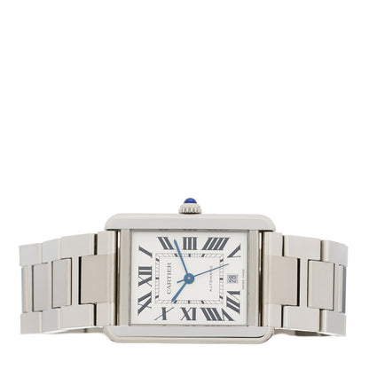 Cartier Stainless Steel 31mm Tank Solo Automatic Watch 2 of 5