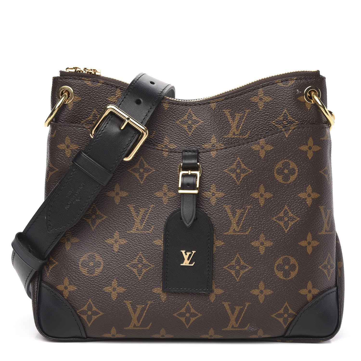 Louis Vuitton Monogram Odeon PM Black 1 of 11