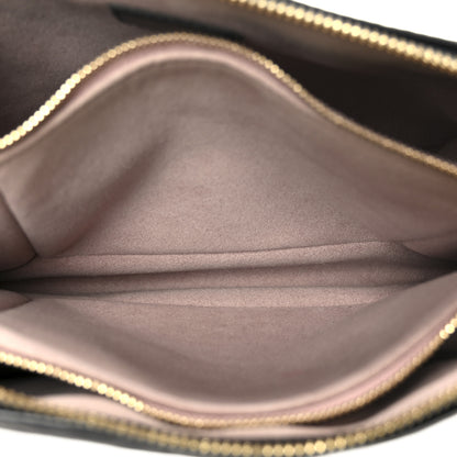 Louis Vuitton Lambskin Embossed Monogram Coussin PM Black 6 of 12