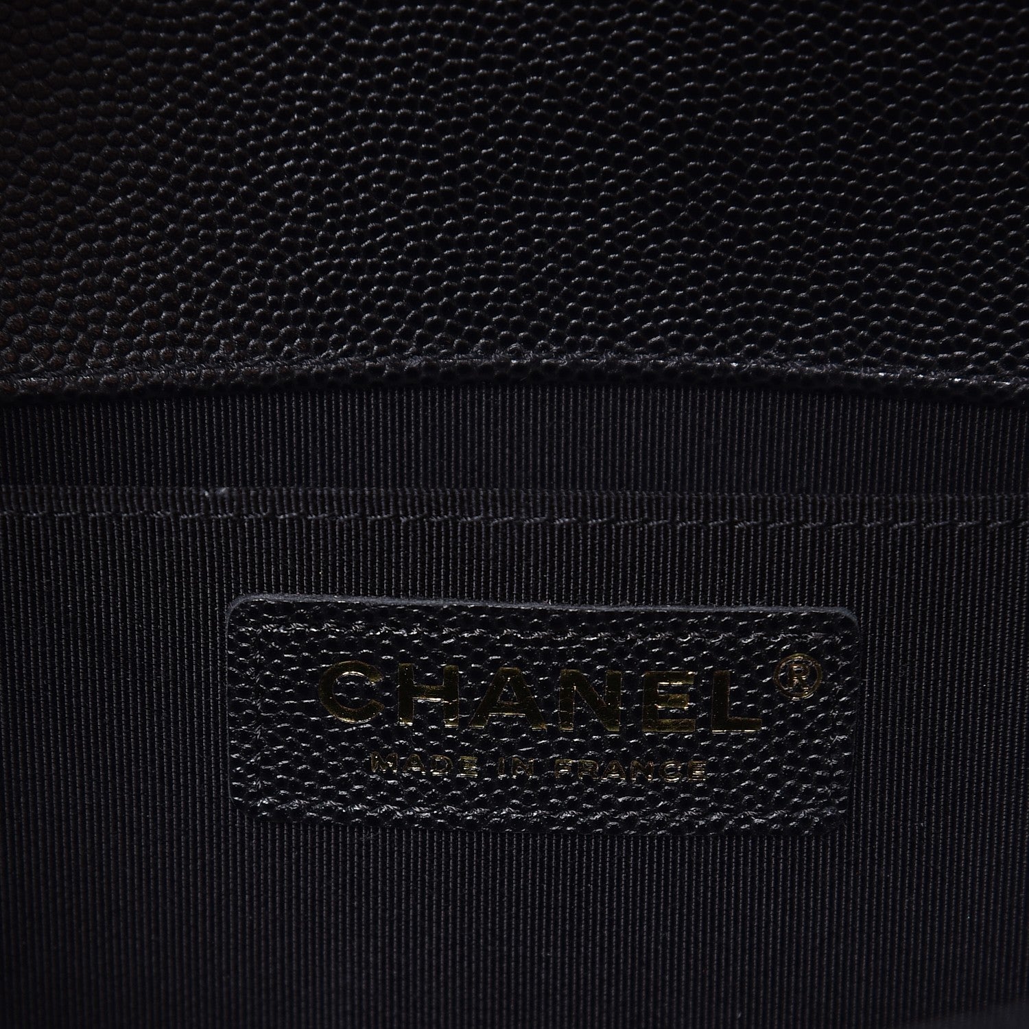 Chanel Caviar Quilted Medium Boy Flap Black 6 of 7