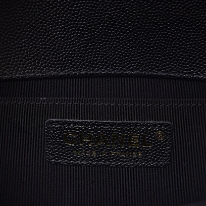 Chanel Caviar Quilted Medium Boy Flap Black 6 of 7