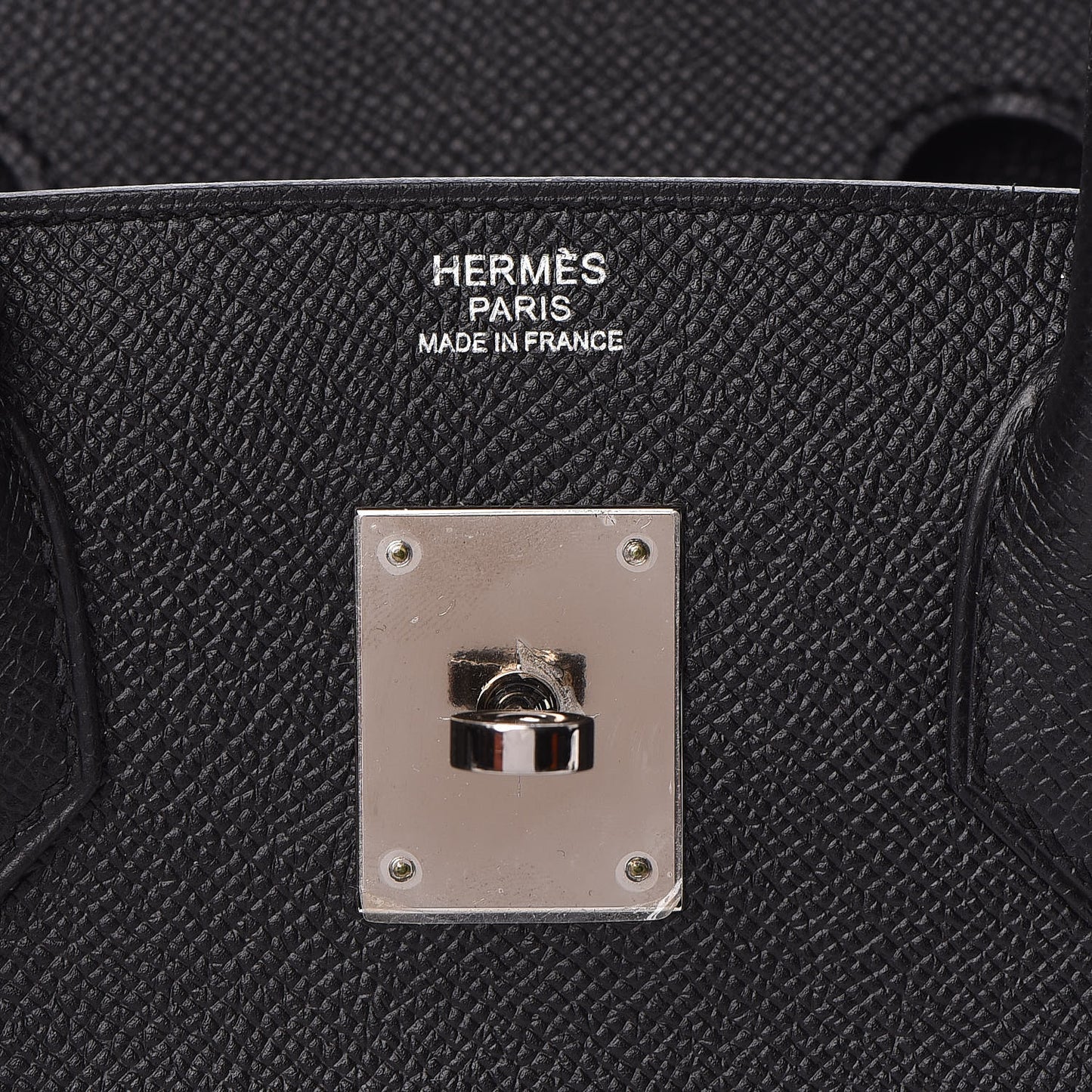 Epsom Birkin 30 Black