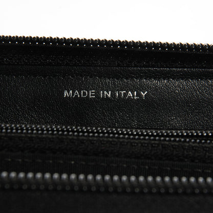 Chanel Caviar CC Large Gusset Zip Around Wallet Black 7 of 9