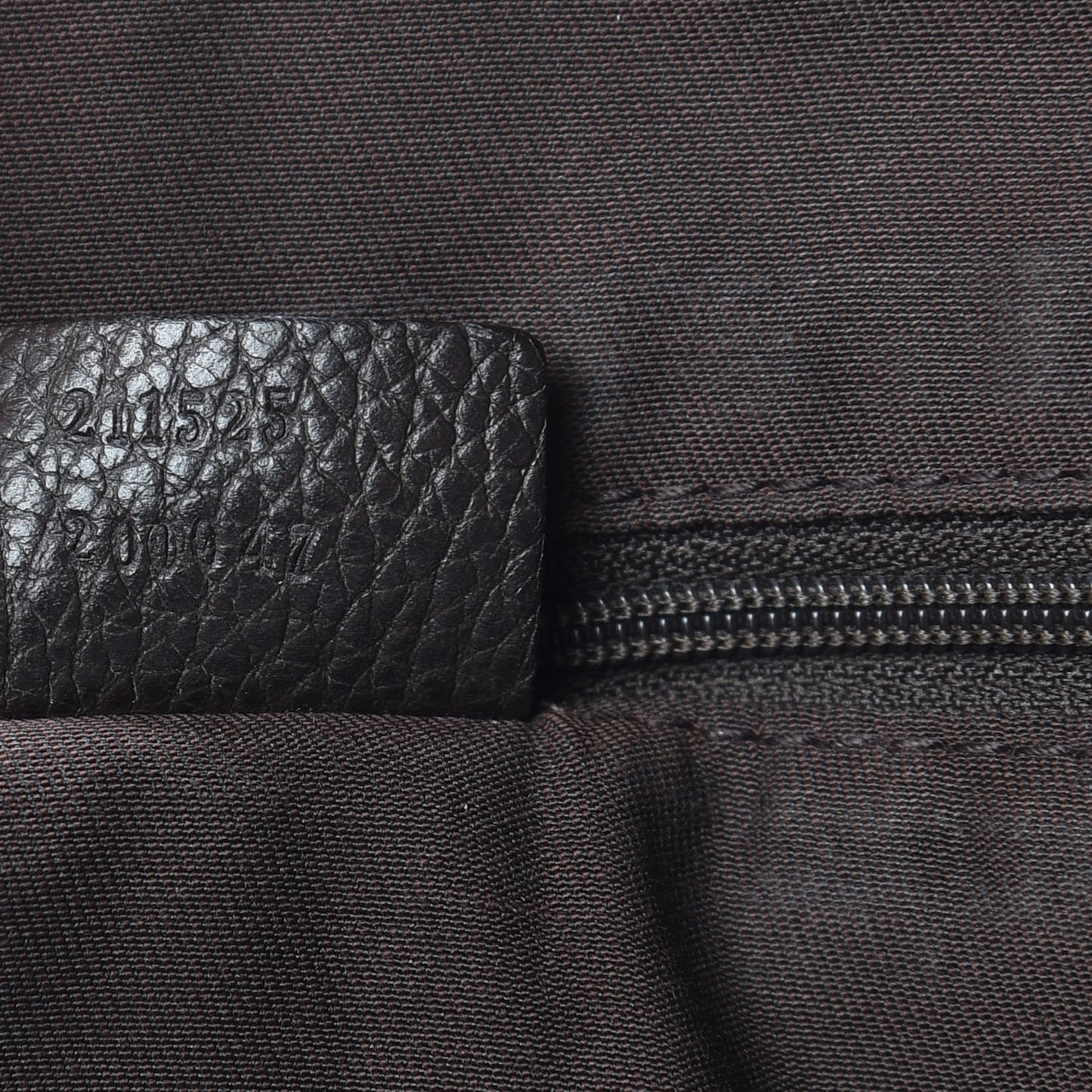 Nylon Monogram Large Tote Dark Brown