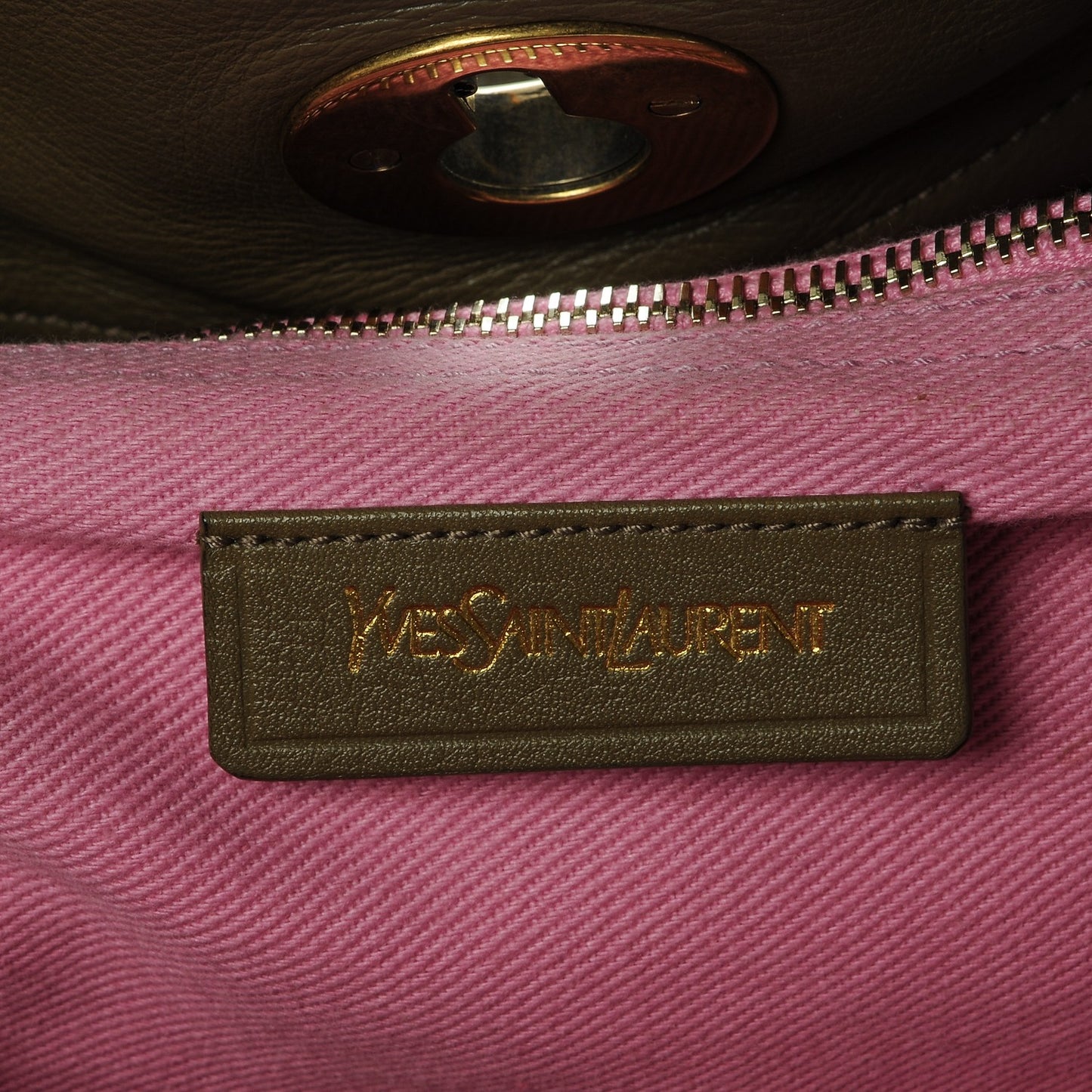 Calfskin Canvas Medium Muse Two Taupe Pink