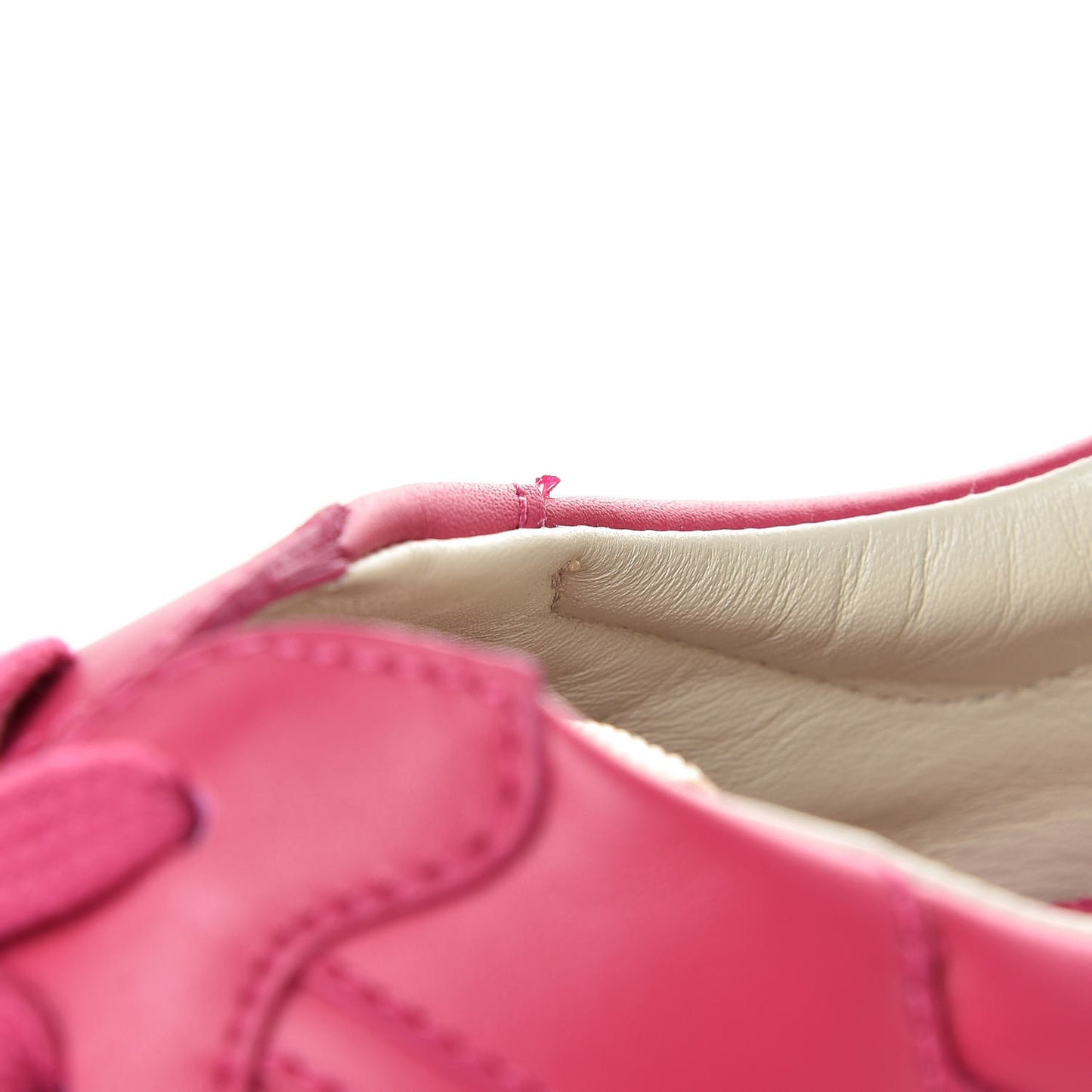 Calfskin Logo Mens Rhyton Sneakers 8.5 Box Pink