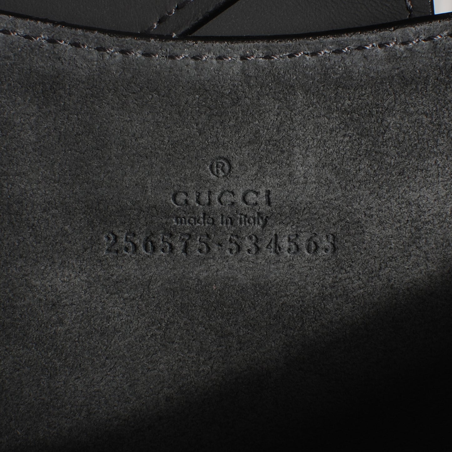 Rubber Guccissima Ipad Case Charcoal