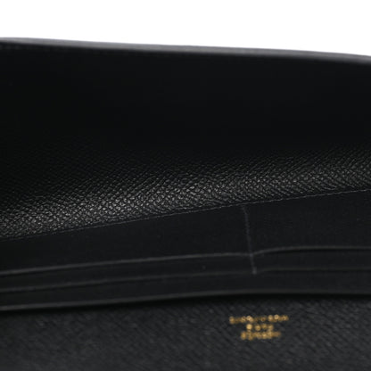 Hermes Epsom Enamel Maillon Wallet To Go Black 4 of 10