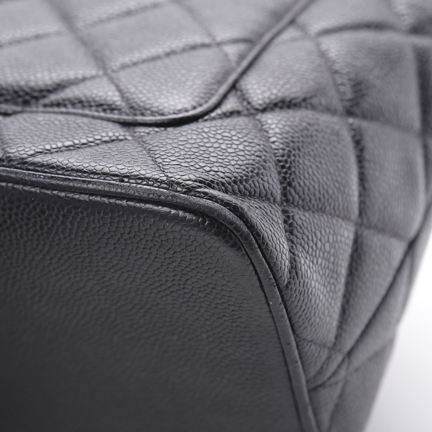 Chanel Caviar Quilted Medallion Tote Black 11 of 15