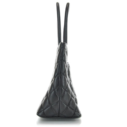 Chanel Caviar Quilted Medallion Tote Black 4 of 8