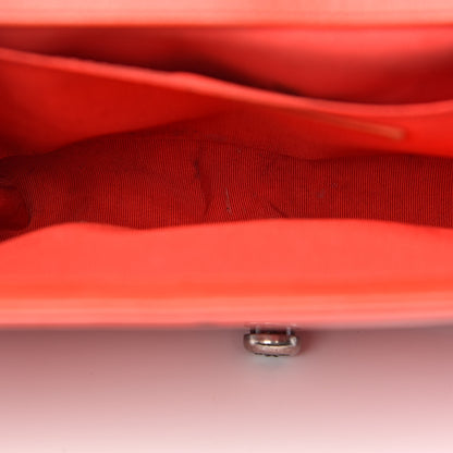 Chanel Glazed Calfskin Medium Boy Flap Red 14 of 20