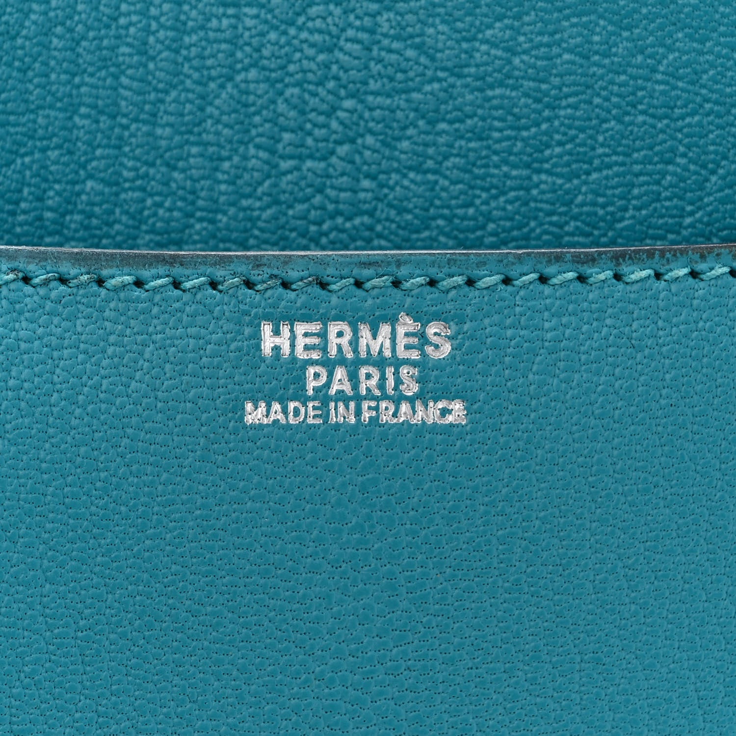 Hermes Chevre De Coromandel Constance 29 Turquoise 6 of 10