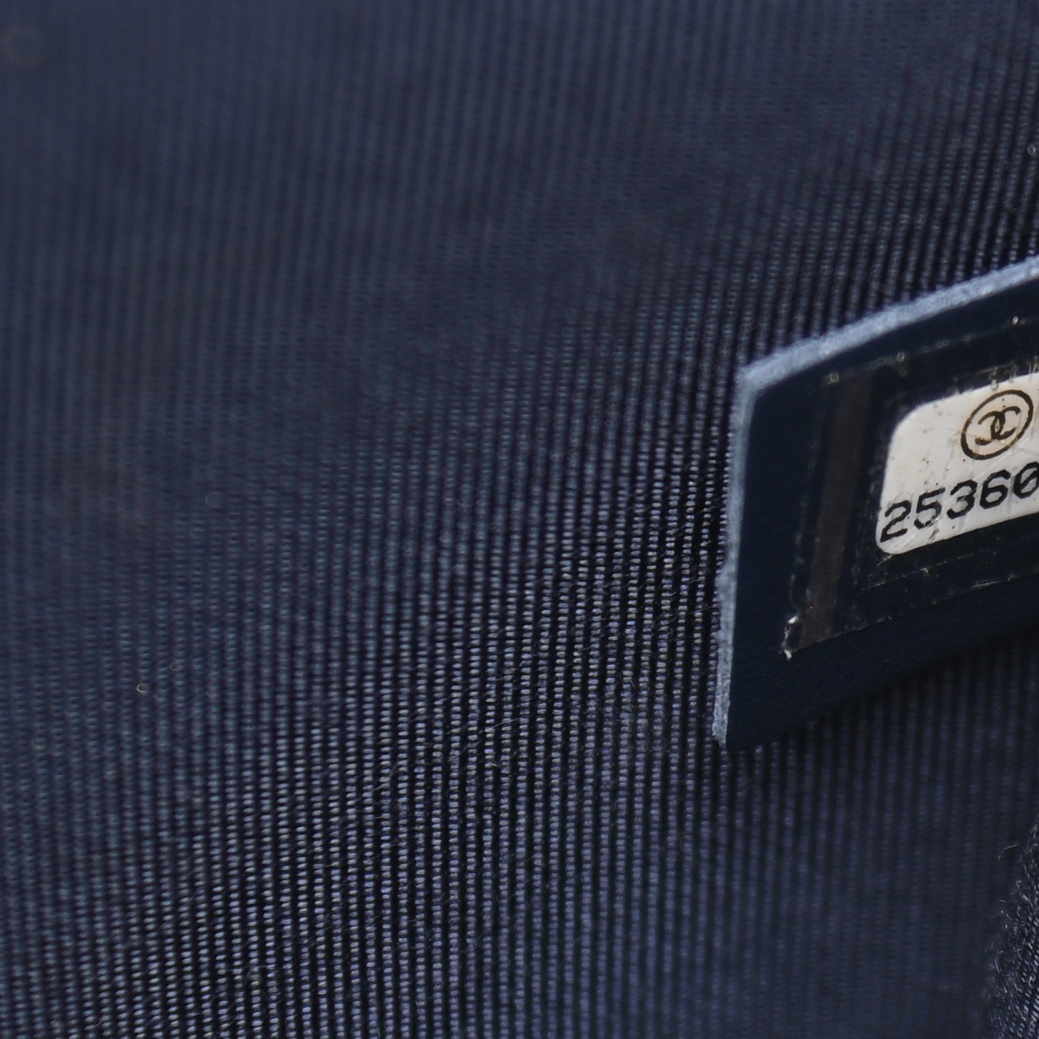 Chanel Goatskin Quilted Large CC Box Flap Navy 7 of 9