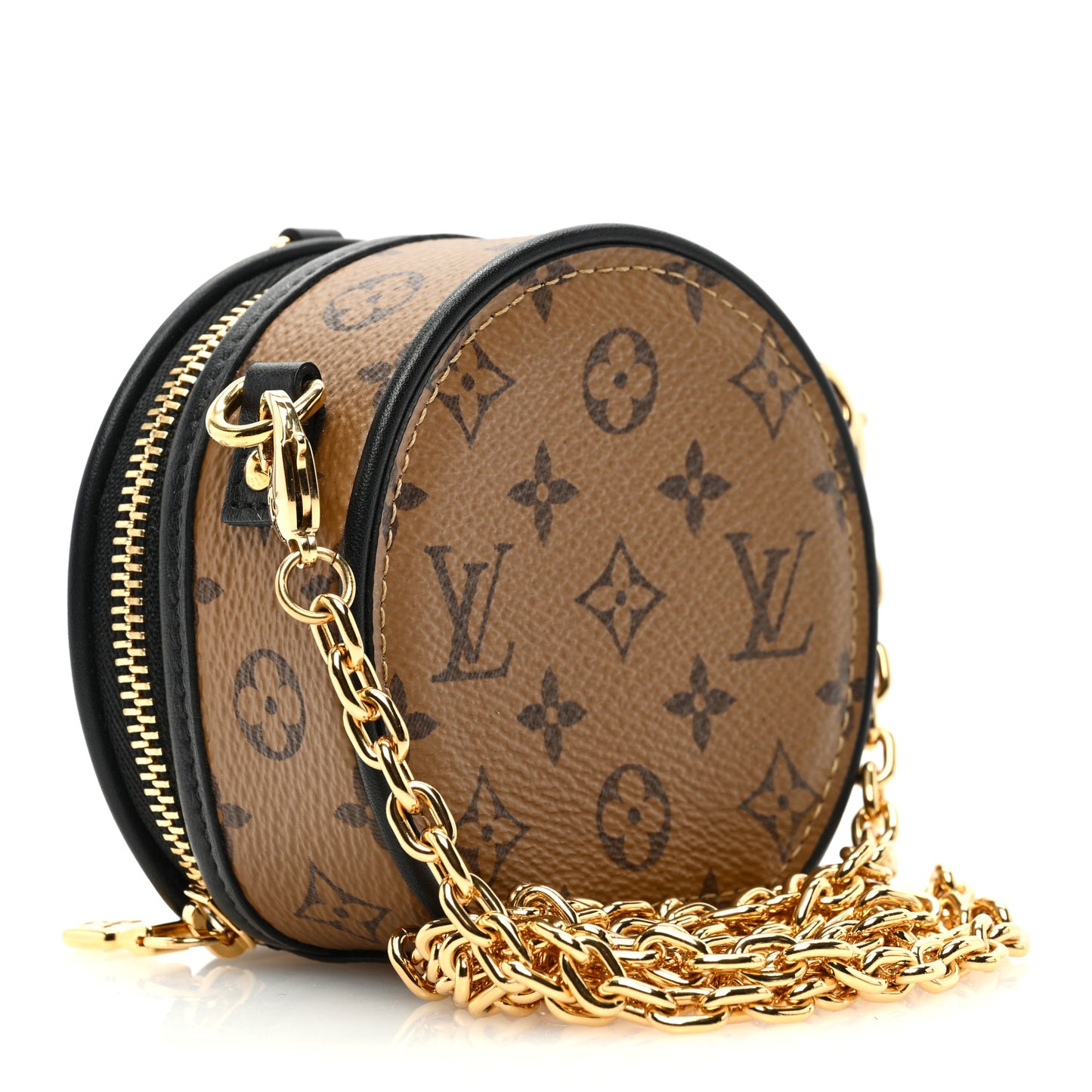 LOUIS VUITTON Reverse Monogram Boite Chapeau Necklace