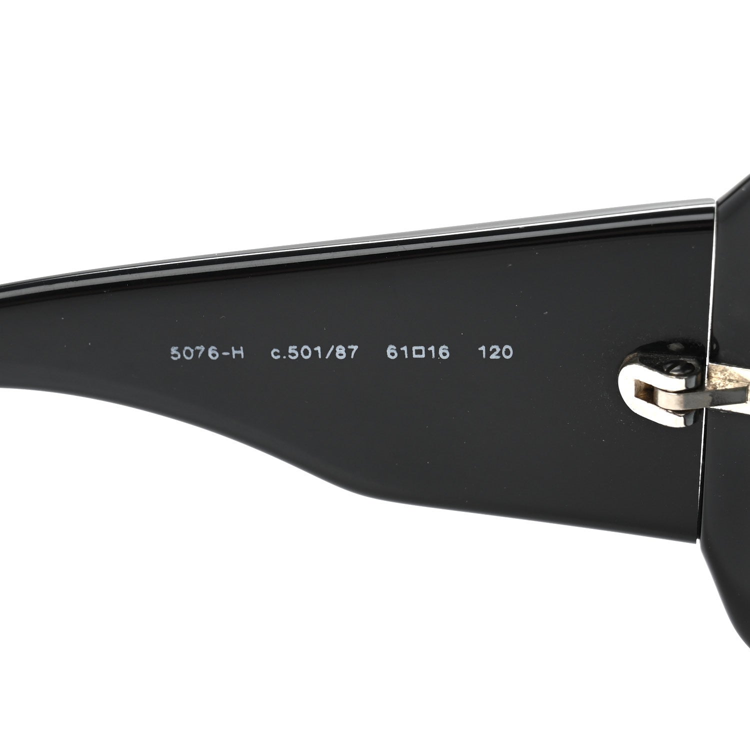 Chanel Mother of Pearl CC Sunglasses 5076-H Black 6 of 8