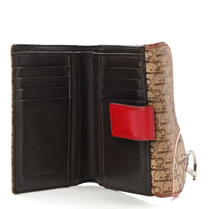 Christian Dior Monogram Rasta Saddle Wallet Beige 5 of 17