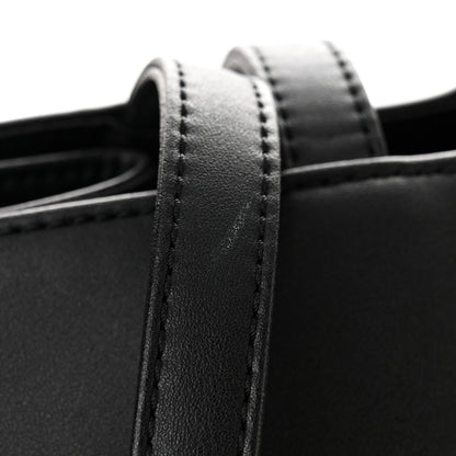 Telfar Vegan Leather Large Shopping Bag Black 11 of 11