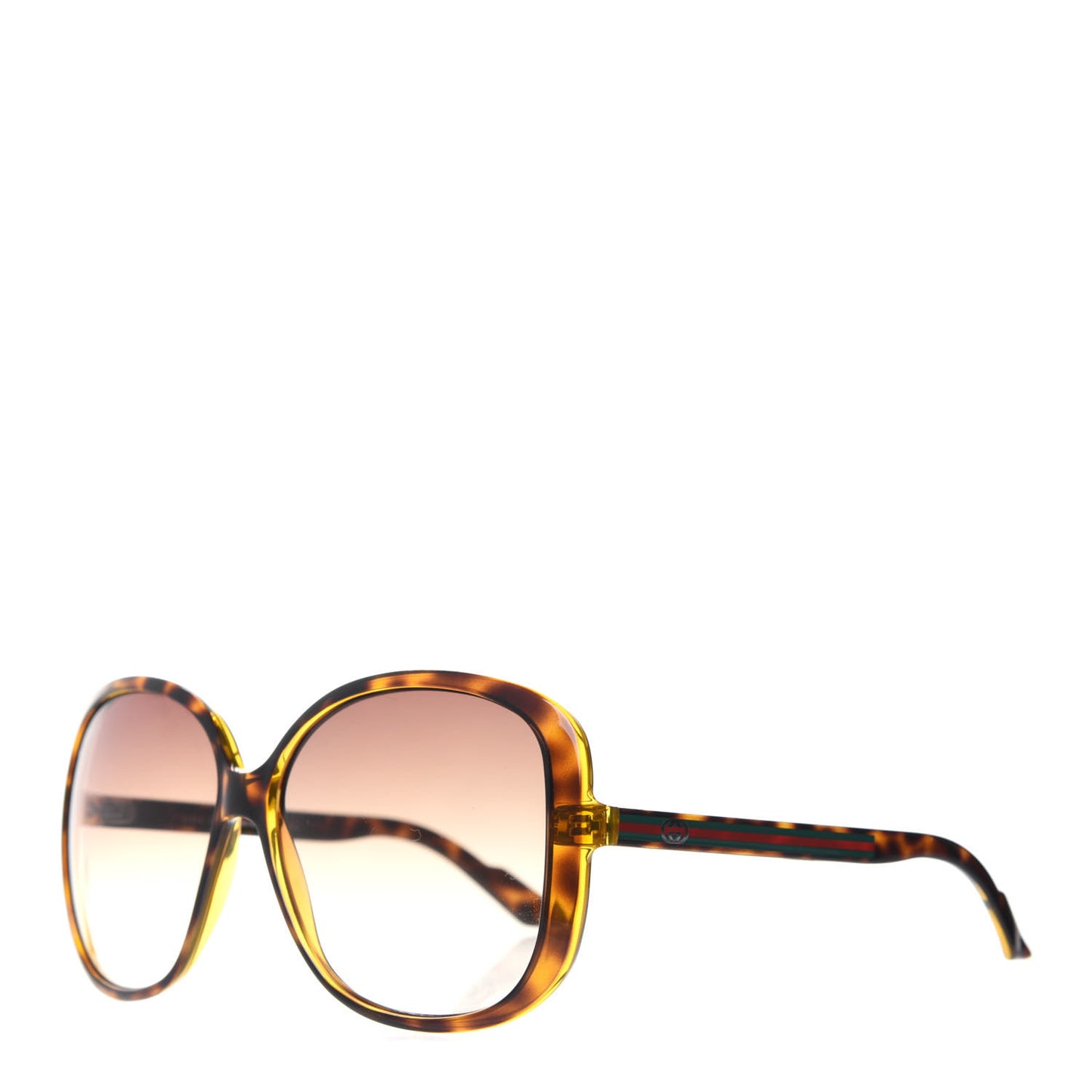 Oversized Web Sunglasses GG3157S Tortoise