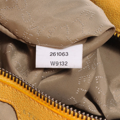 Stella McCartney Faux Leather Shaggy Deer Falabella Yellow 8 of 8